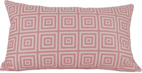 3 Capas Almofada Confort Veludo Rosa 30x50cm