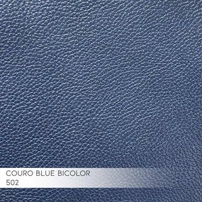 Poltrona do Papai Reclinável Elétrica Armênia Power Touch Couro Azul G40 - Gran Belo