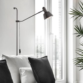 Arandela Frida Regulável 14X50,5X89,9Cm 1Xe27 Alumínio - Usina 25065/1 (FN-F - Fendi Fosco, FN-F - Fendi Fosco, Igual Cúpula Externa)