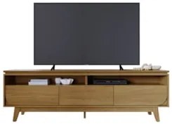 Rack Bancada de TV 75 Pol 200cm Celina Z10 Cumaru - Mpozenato