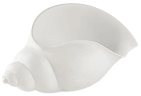 Enfeite Decorativo "Concha" Em Poliresina Off White 17x34 Cm  - D'Rossi