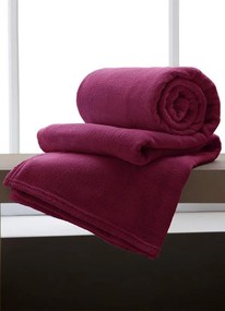 Manta Casal de Microfibra Corttex Rosa