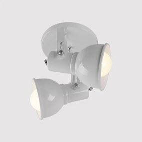 Spot Sobrepor Aluminio 12Cmx9cm - BRANCO