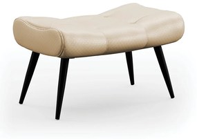 Puff Sher Facto Pés Palito de Ferro D03 - D'Rossi - Bege