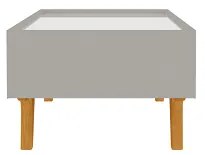 Mesa De Centro Sena Off White - Bechara Móveis