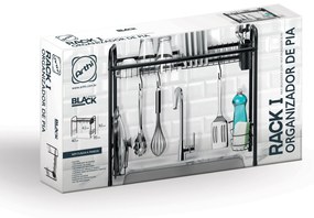 Organizador De Pia Rack I - Preto