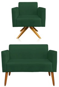 KIT 01 NAMORADEIRA E 01 POLTRONA MARISA