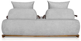 Kit 2 Sofás 3 Lugares Decoração Lazer Sala Ibiza SPZ 200cm Bouclé - ADJ Decor