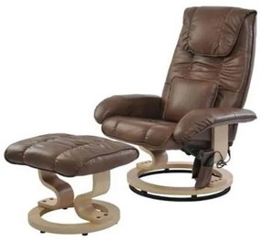 Poltrona de Massagem Louisiana Marrom Vintage - 30543 Sun House