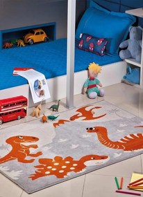 Tapete Infantil Antiderrapante Dragão 50x80 cm