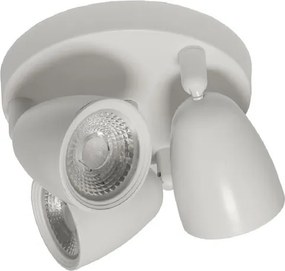 Spot Led De Sobrepor Abs 21w 3000k Focus