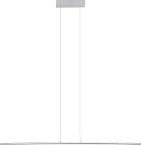 Pendente Led Metal Alumínio Prata 32w 3000k Across