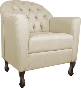 Kit 02 Poltronas Decorativa Julia Linho - ADJ Decor
