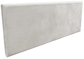 Cabeceira Solteiro Cama Box 90cm Painel Clean Suede M11 - D'Rossi - Cinza