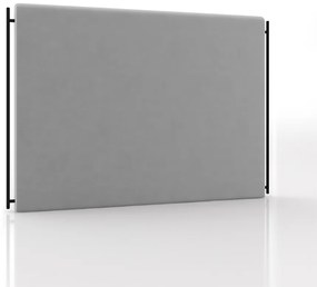 Cabeceira Design para Cama King Bezos Pés em Madeira Veludo Cinza G91 - Gran Belo