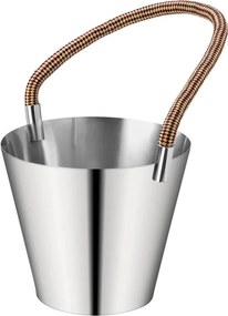 Champanheira Rapunzel Outdoor Inox C/ Corda Náutica - Marrom Marrom