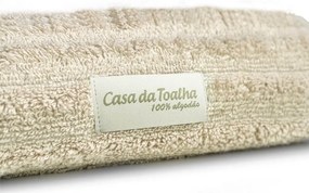 Jogo de Toalha 5 Peças Fio Penteado 100% Algodão  Bege