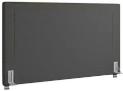 Cabeceira Cama Box Casal King 195cm Mali Z37 Linho Chumbo - Mpozenato