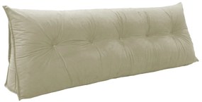 Kit Almofada Mel 1,00 + 2 Almofadas 40x40 Suede Bege