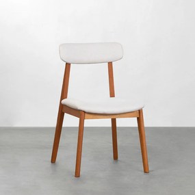 Cadeira Nord Encosto Estofado Texture Off White - Cadeira Nord Encosto Estofado Texture - Off White
