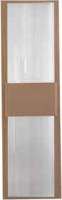 Arandela Led Cristal E Inox Dourado 4w 3000k Felsen