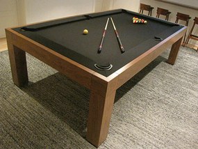 Mesa de Sinuca e Jantar Master Madeira Maciça 2,30 x 1,30 x 0,78 Não