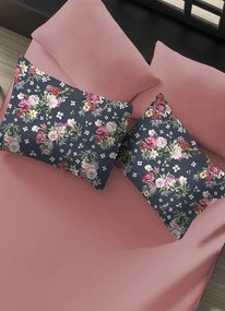 Jogo de Cama Rosa Casal 3 Peças