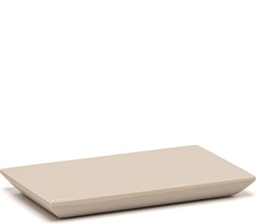 Bandeja Slim 200X120mm Resina - Macadâmia Fosco  Macadâmia Fosco