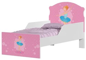 Mini Cama Infantil 153,2x79cm com Proteção Lateral Personagens K02 - D'Rossi - BAILARINA CLÁSSICA