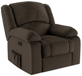 Poltrona do Papai Reclinável Melim Zero Wall PU FH1 - D'Rossi - Marrom