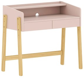 Mesa Play com Pé Regulável - Rosa