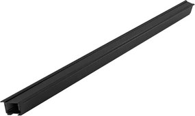 Perfil De Embutir Sem Ilumina&amp;#231;&amp;#227;o 50cm Fit15 45&amp;#176; Esquerda - PRETO