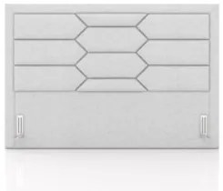 Cabeceira Cama Box Casal Queen 160cm Texas Z37 Linho Cinza Claro - Mpo
