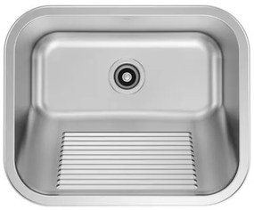 Tanque Docol 32 Litros em Aço Inox Acetinado 50x40 cm