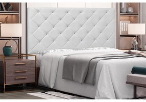 Cabeceira Cama Box Casal Queen 160cm Tânia Corano Branco - Sheep Estofados - Branco