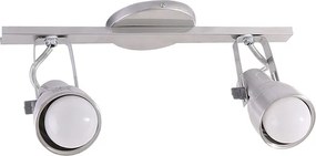 Spot Sobrepor Trilho Aluminio 35Cm - ESCOVADO