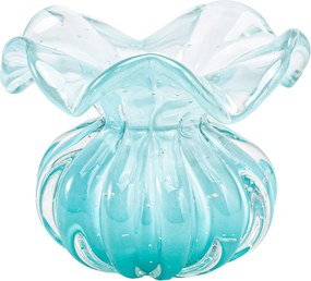 Vaso Murano Trouxinha Leida P - Amazonita  Amazonita