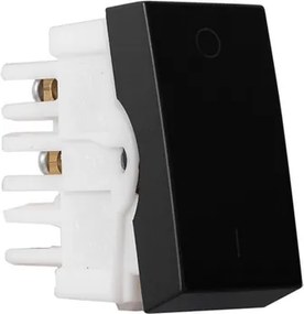 Modulo Interruptor Bipolar Simples Preto Inova Pro Class
