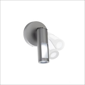 Arandela Pipeline 26X12,5X12,5Cm 01Xmr11 Metal Alumínio - Old Artisan... (ONIX)