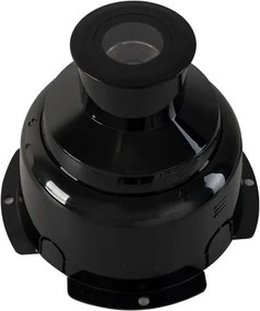 Embutido Solo Led Aluminio Preto 6,5W 520Lm Ip67 3000K S.Ground