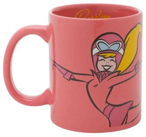 Caneca Porcelana Penelope Charmosa Better Life Pink