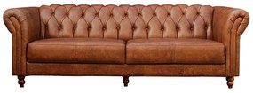 Sofá 2 Lugares Maggiore 180cm Couro Mel G58 - Gran Belo