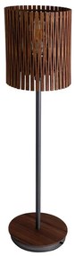 Luminaria De Mesa Madeira Natural Imbuia Living Hinges