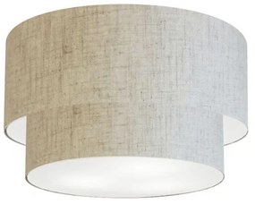 Plafon Para Banheiro Cilíndrico SB-3045 Cúpula Cor Rústico Bege