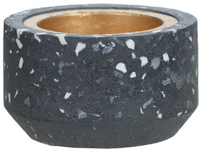 Porta Vela Cinza Escuro em Cimento 5 cm - D'Rossi