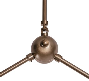 Pendente Cacau Ø68X57X64Cm 4Xg9 / Metal E Globo Ø12Cm | Usina 16738/4 (BT - Branco Texturizado, FOSCO)