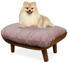 Cama Pet Costela para Cães e Gatos Almofadada Suede Crepe