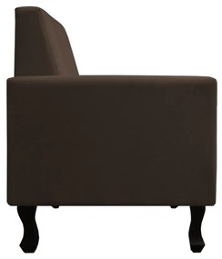 Poltrona Amamentação Sofia Suede Marrom