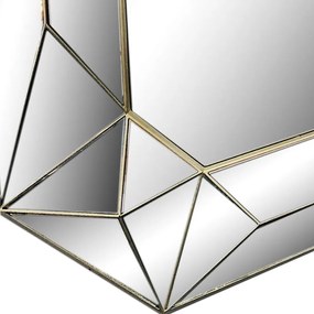 Espelho Decorativo Prata Diamond 61x51x4,5 Cm - D'Rossi