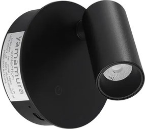Arandela Led Dimerizavel Aluminio 2W Mag - PRETO